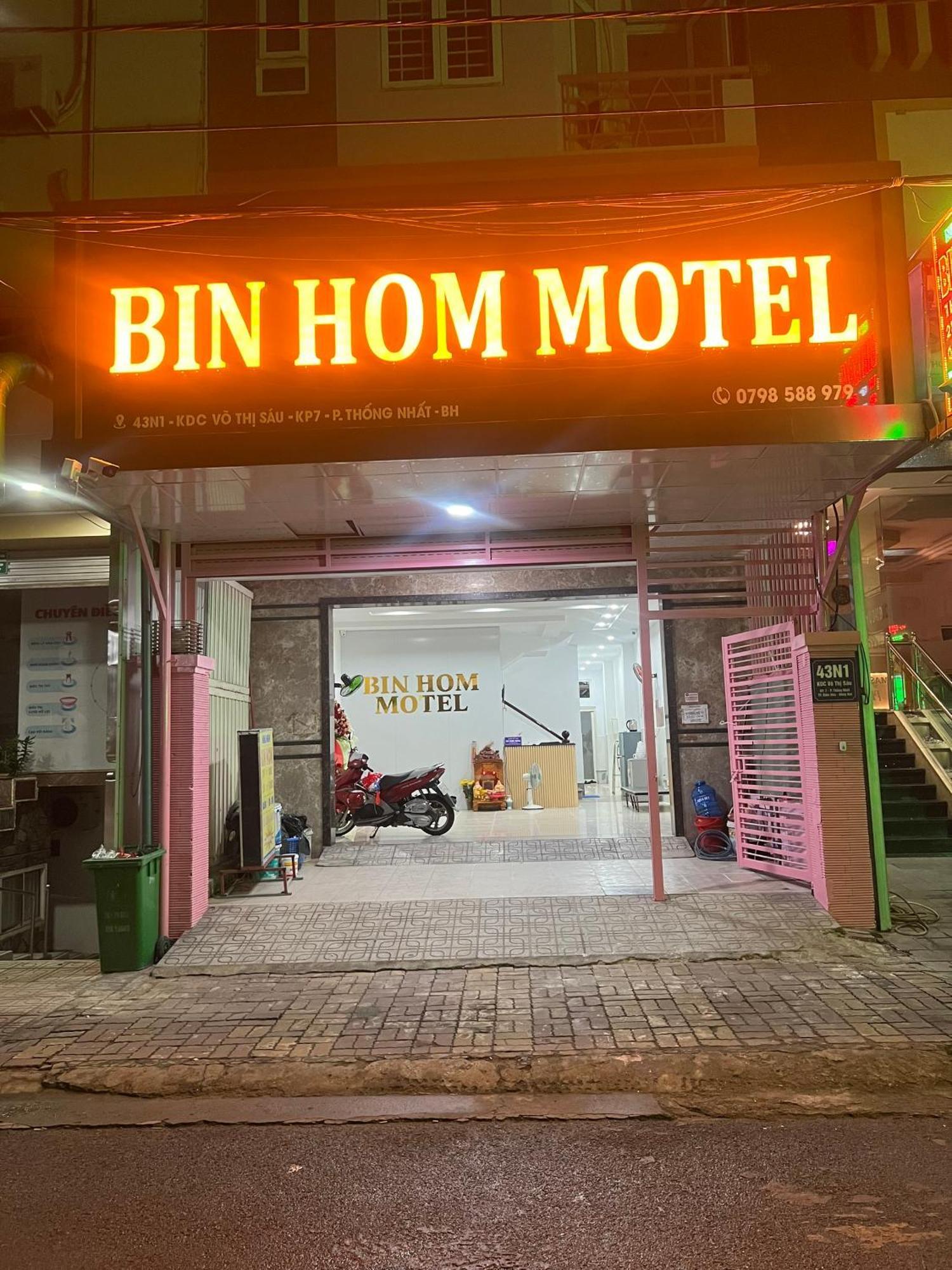 Bin Hom Motel Bien Hoa Zewnętrze zdjęcie