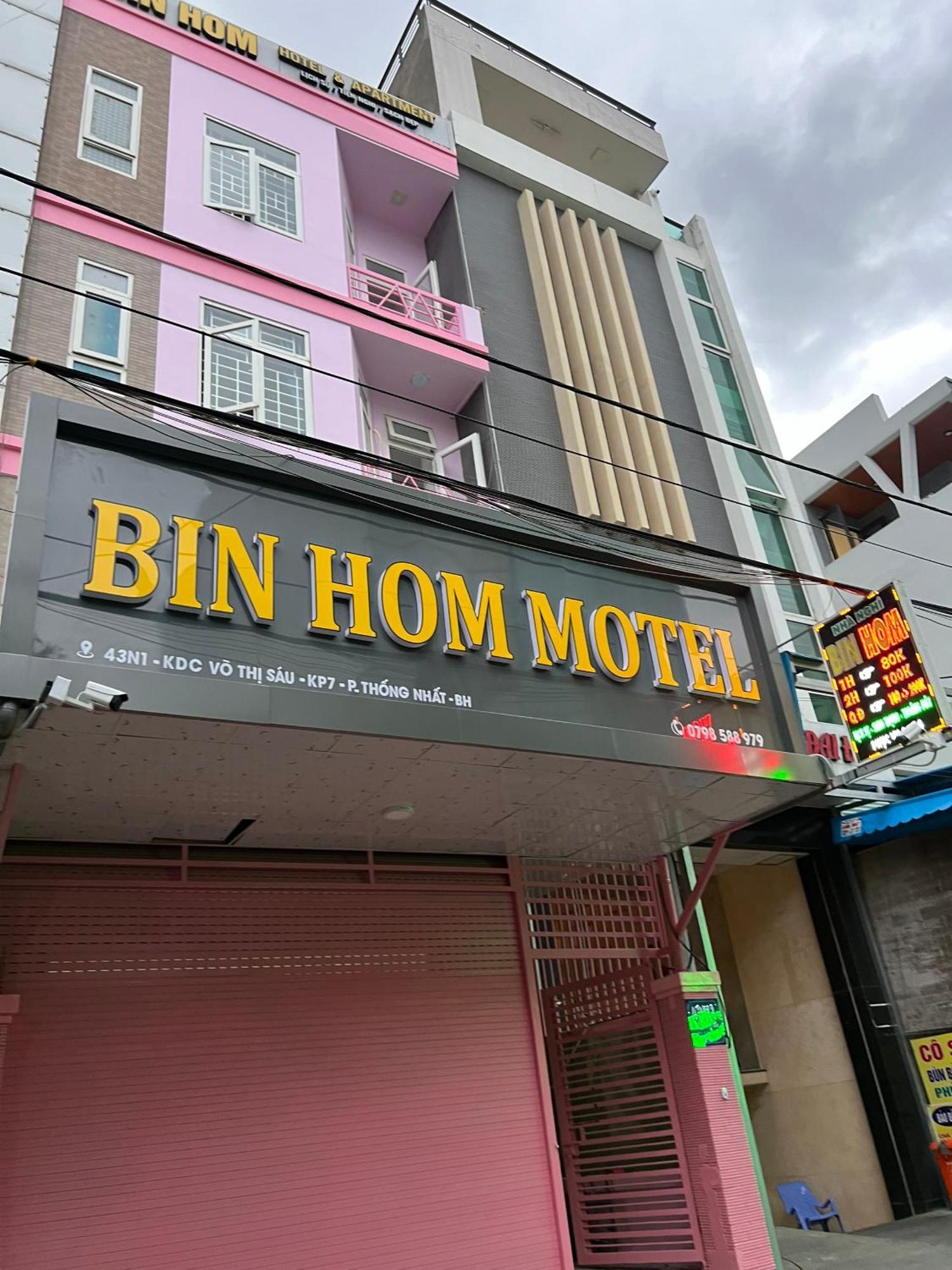 Bin Hom Motel Bien Hoa Zewnętrze zdjęcie