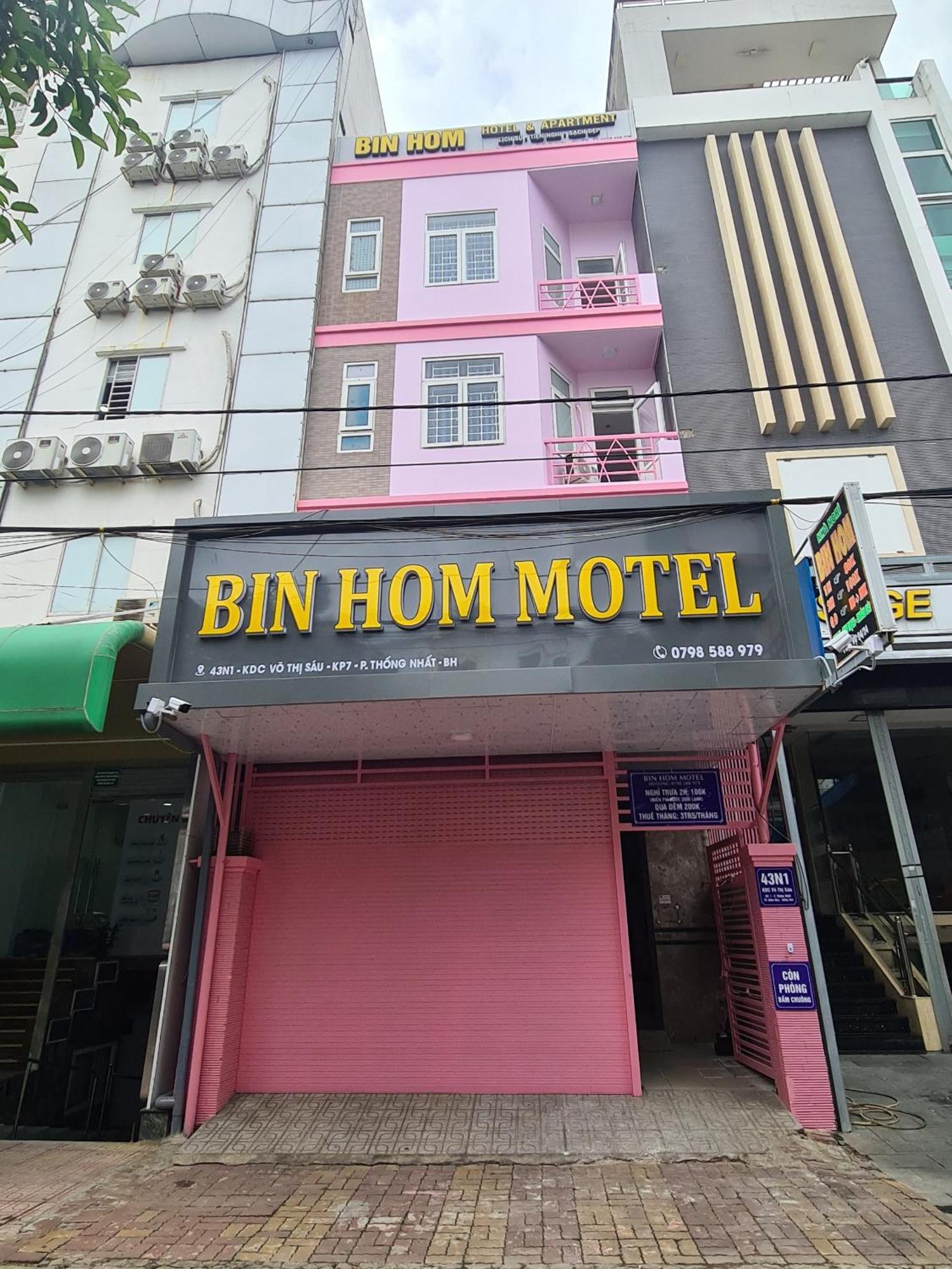 Bin Hom Motel Bien Hoa Zewnętrze zdjęcie